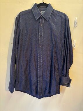 NWOT Zagiri For Your Eyes Only Jacquard Shirt
